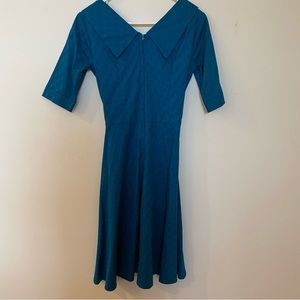 Heartbreaker Vintage Double V-neck Dress EUC